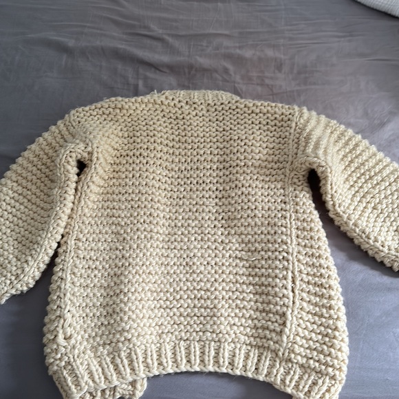Malibu Bum Cozy Sweater in Cream - Picture 3 of 4